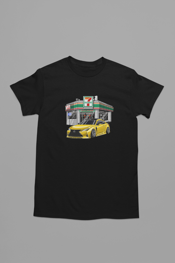 7-Eleven RC 350 Shirt — Black