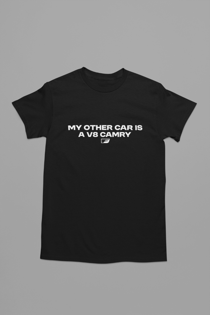 V8 Camry Shirt — Black