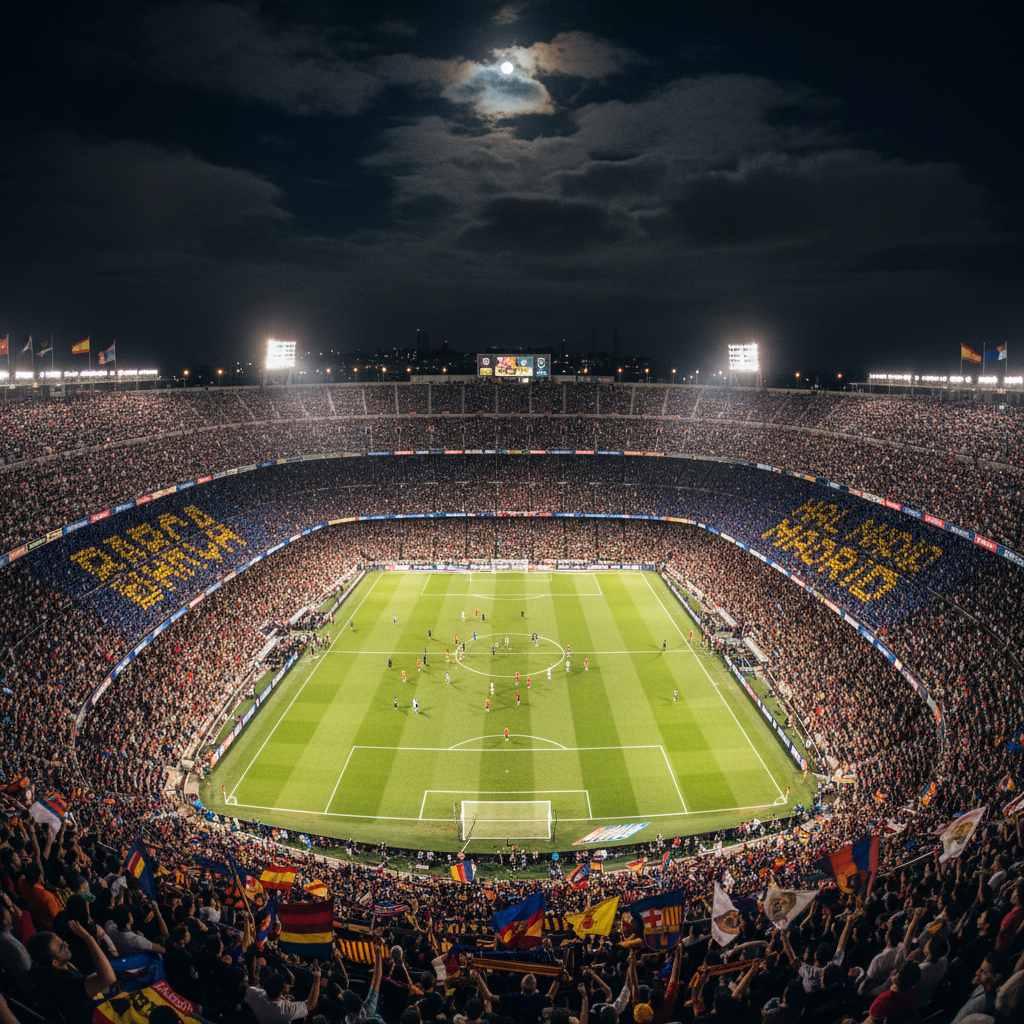 El Clásico — Barcelona v Real Madrid