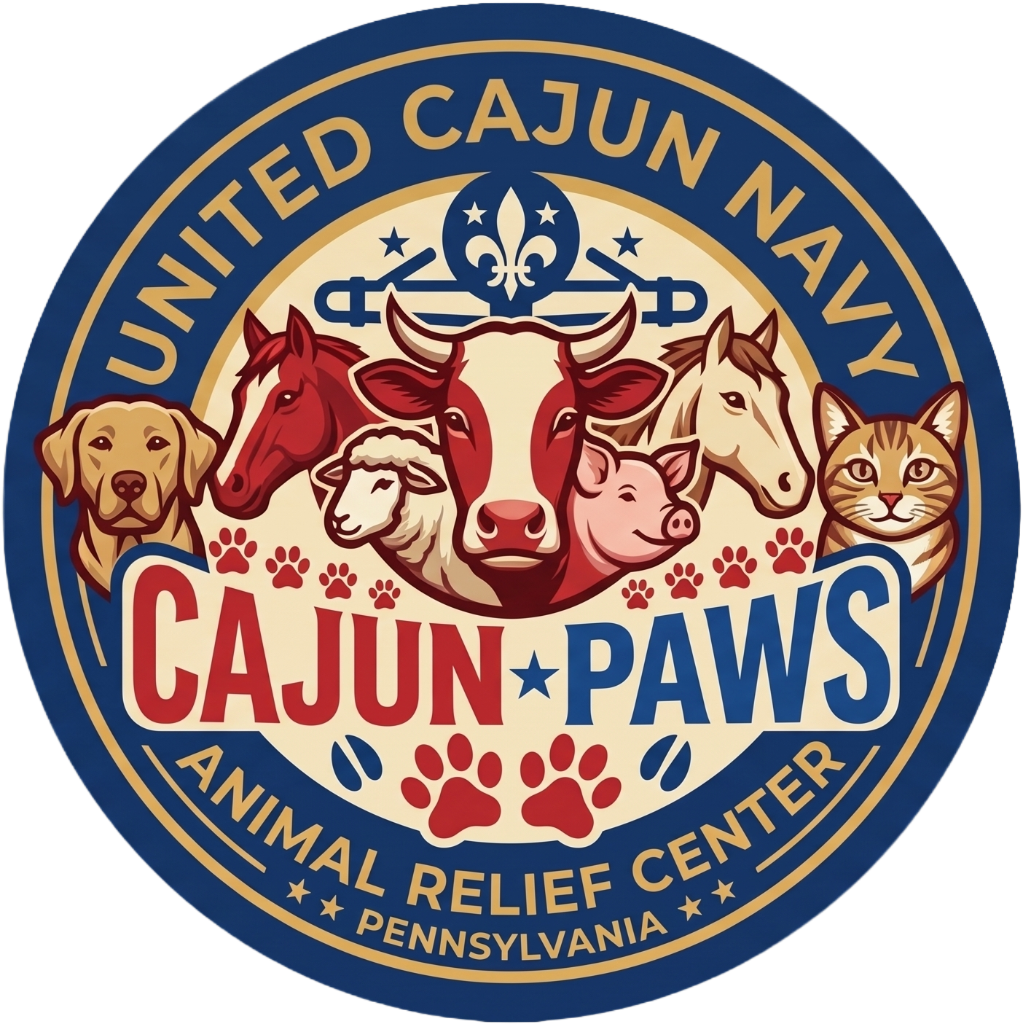 Cajun Paws Logo