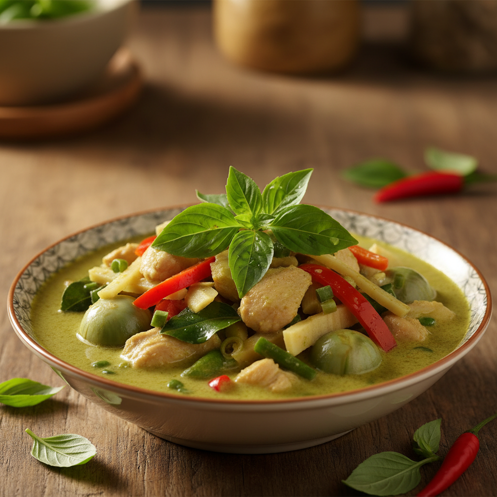Green Curry thaïlandais