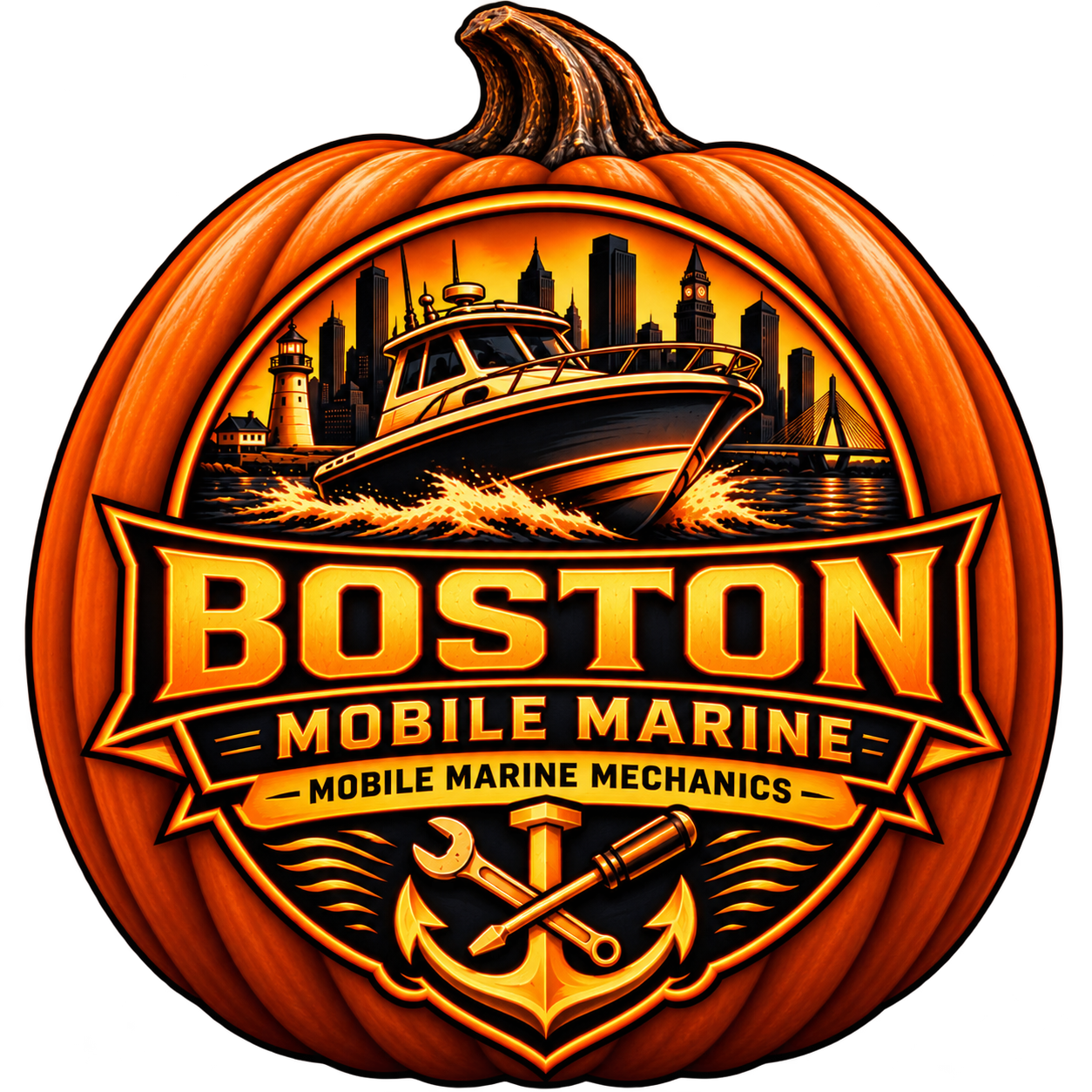 Boston Mobile Marine Logo