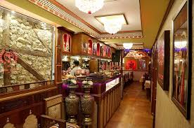 Indian restaurant interior