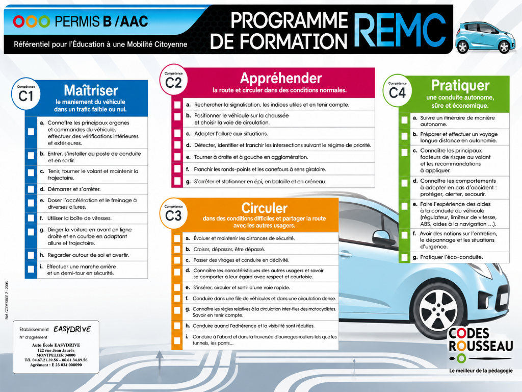 Programme de formation REMC EasyDrive