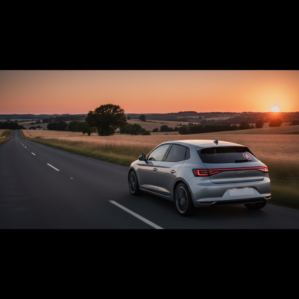 Voiture EasyDrive en mouvement