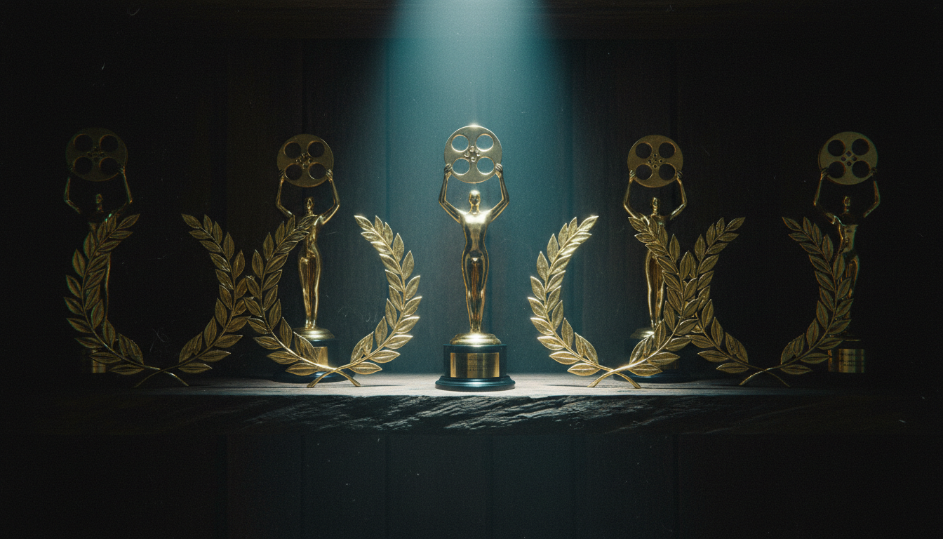 Film festival awards and trophies