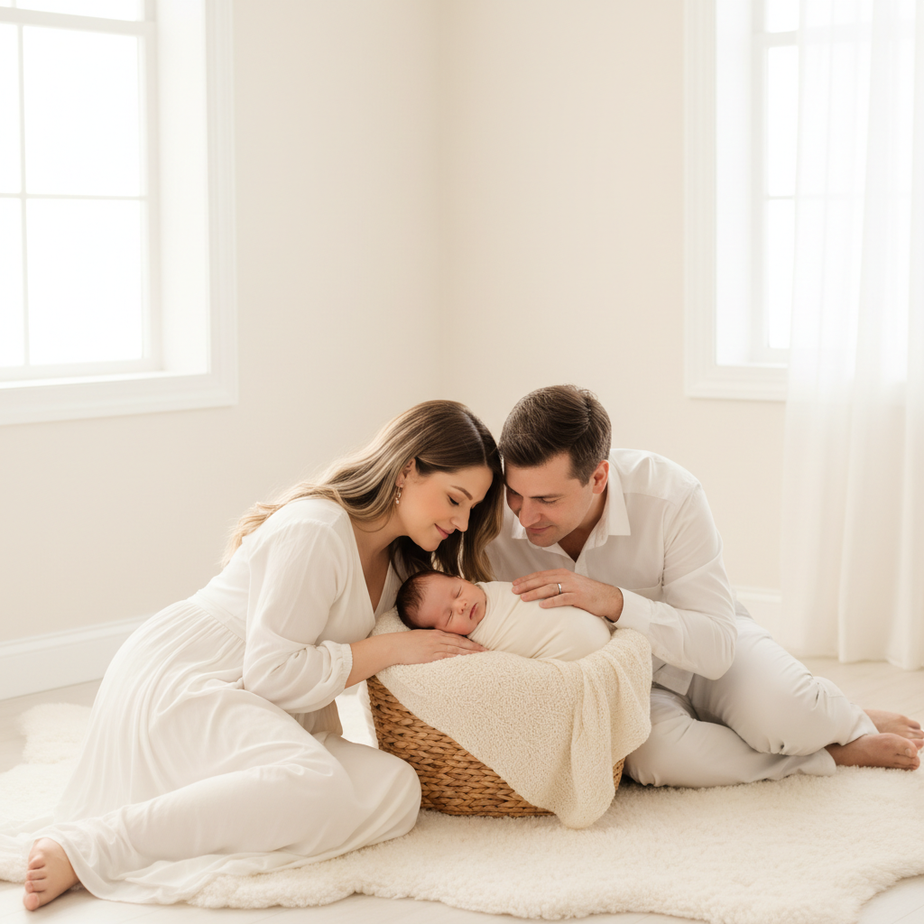 Family with Newborn