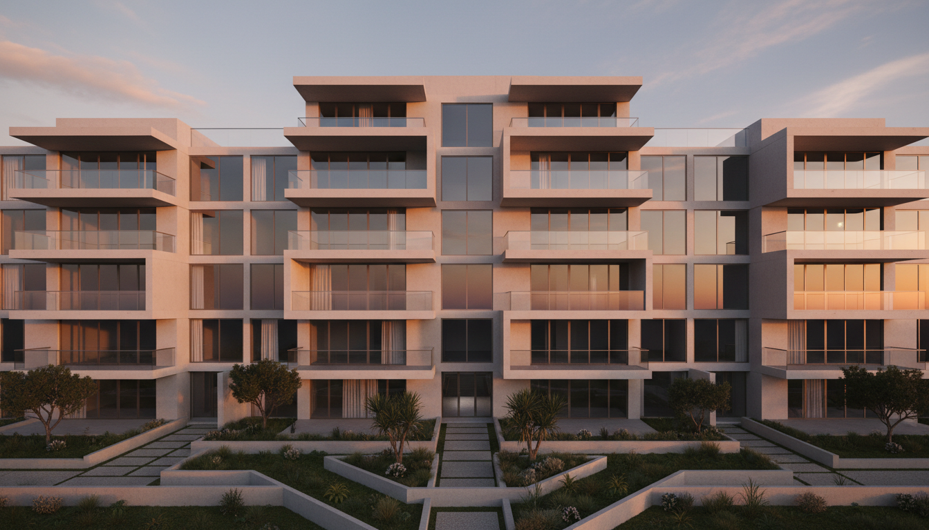 Rendu architectural immobilier neuf