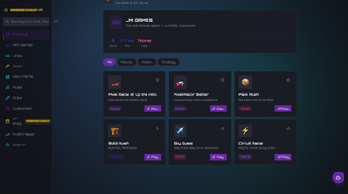 JM launcher template preview