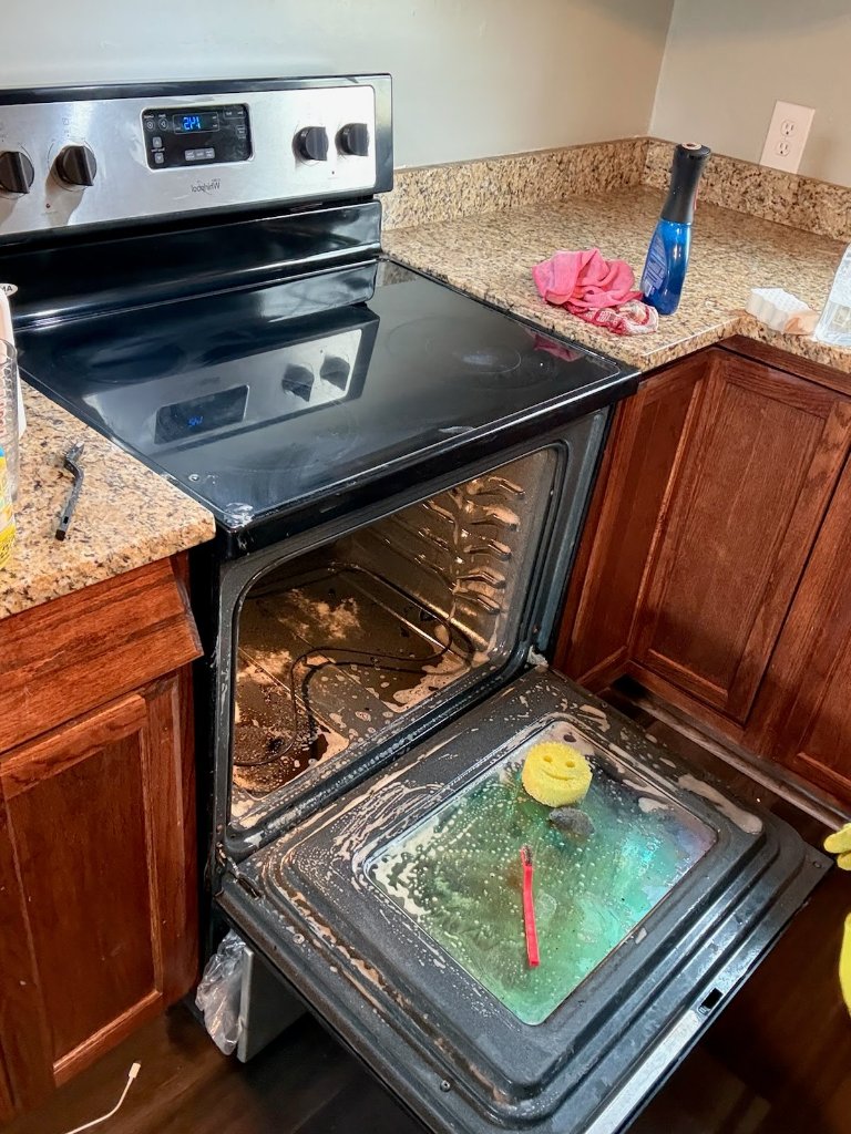 Before - Oven Restoration
