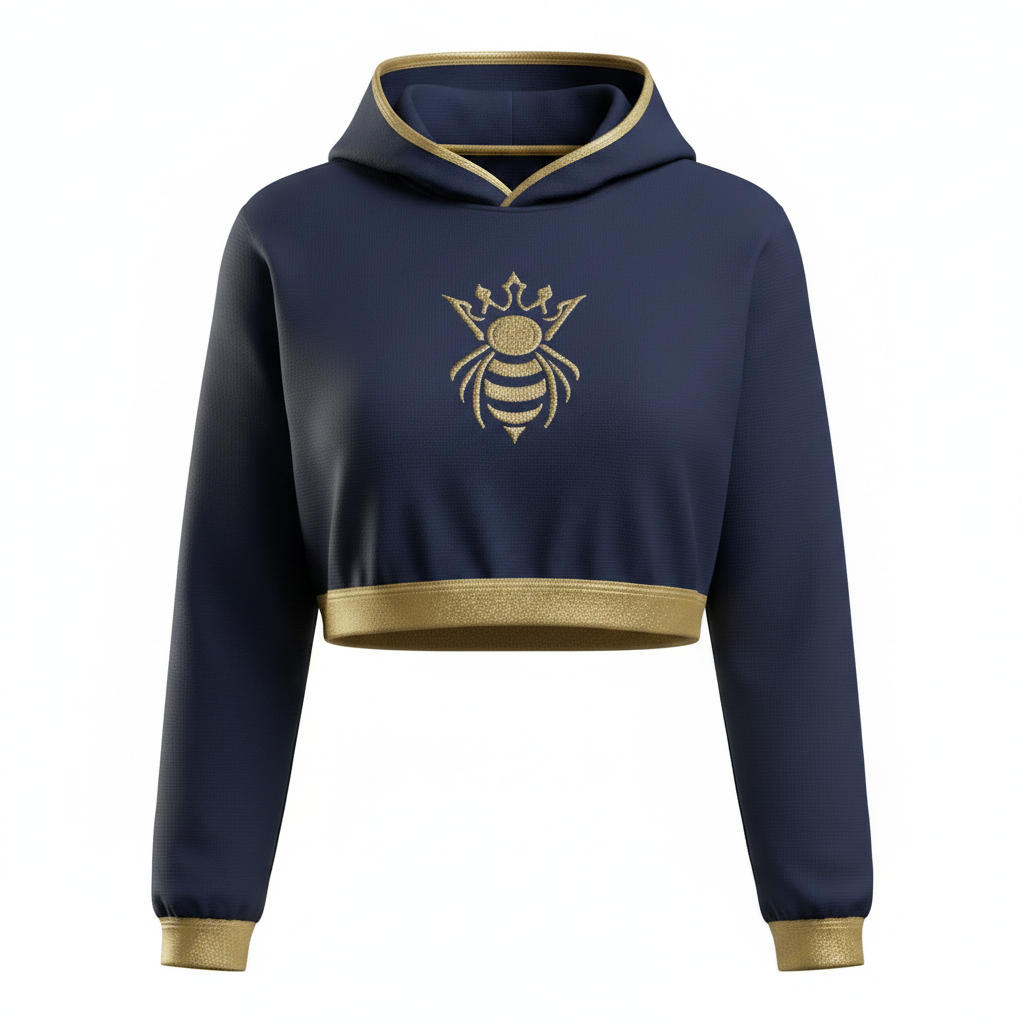 EC Queen Bee Bikini — Navy/Gold