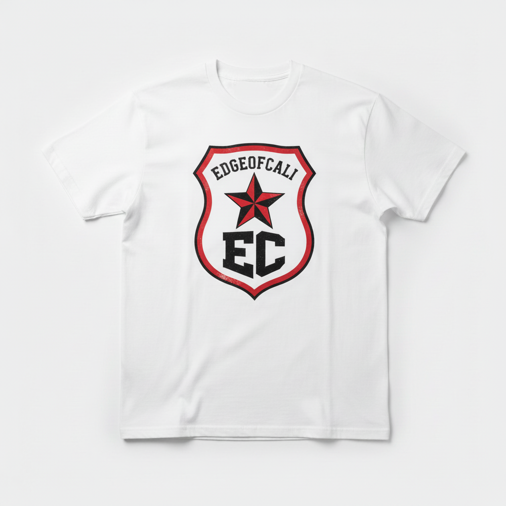 EC Badge Tee — White
