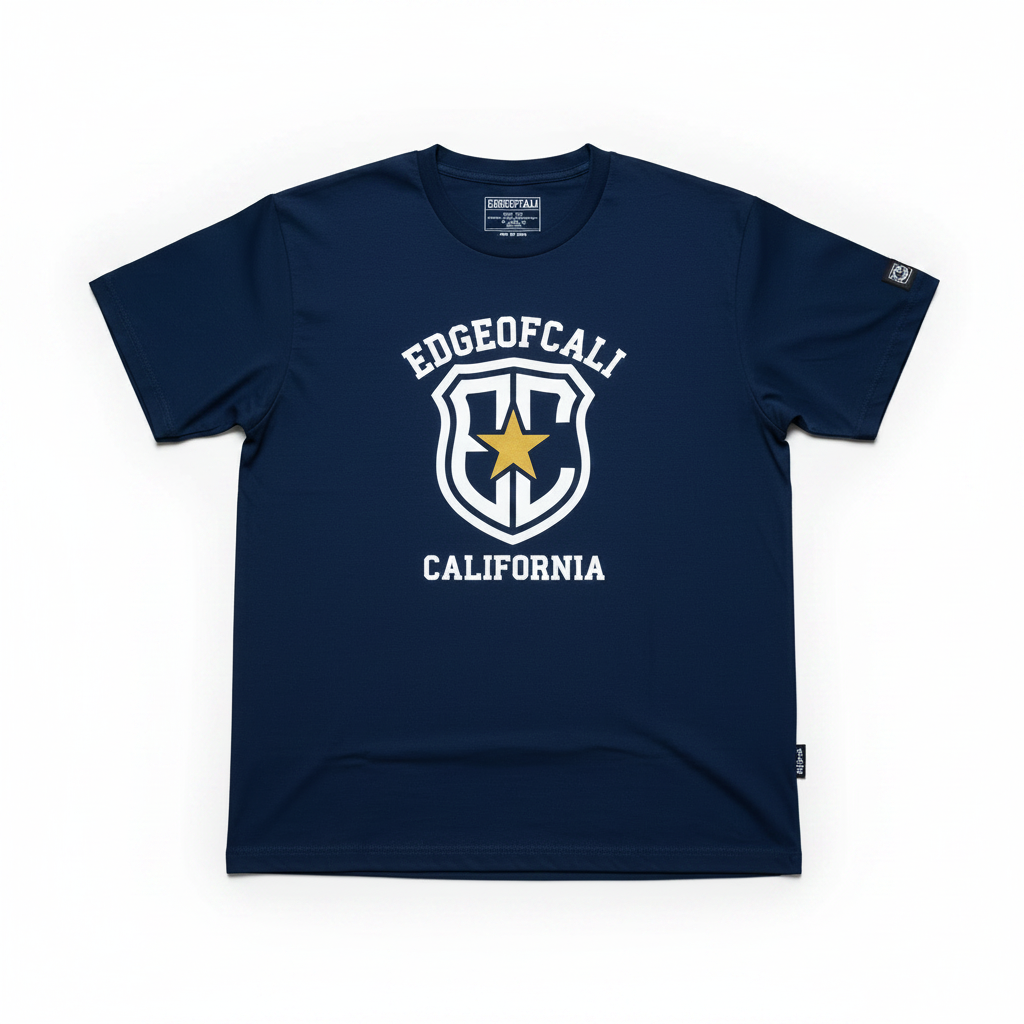 EC Badge Tee — Navy