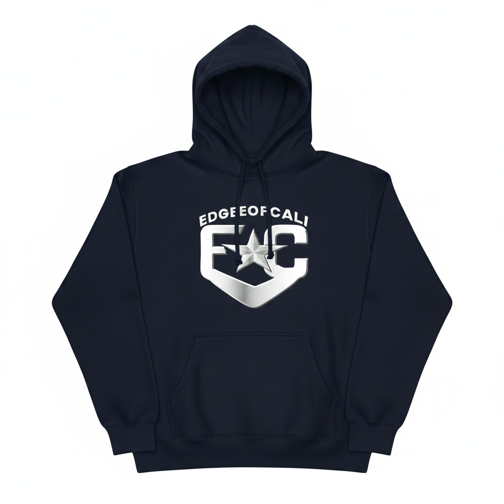 EdgeOfCali Hoodie - Navy