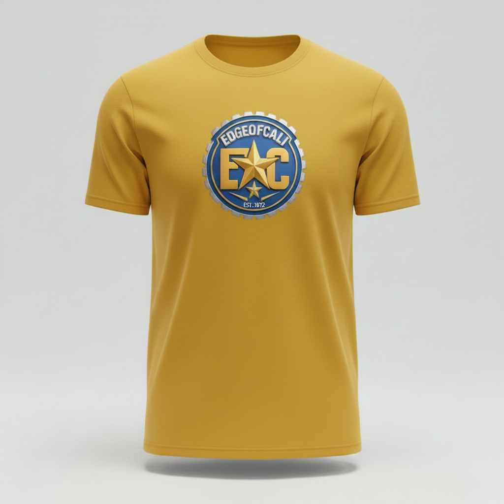 EC Badge Tee — Yellow