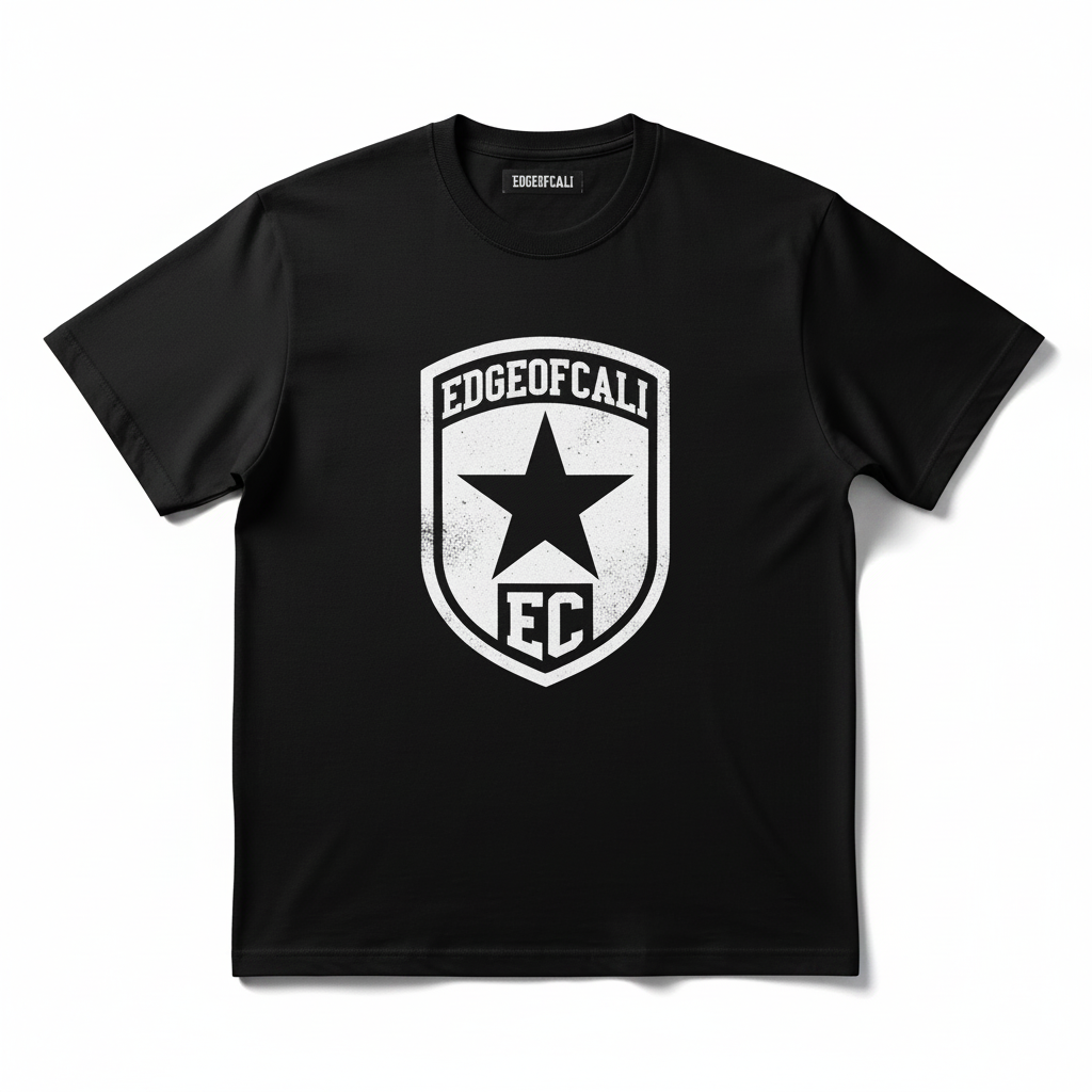 EC Badge Tee — Black