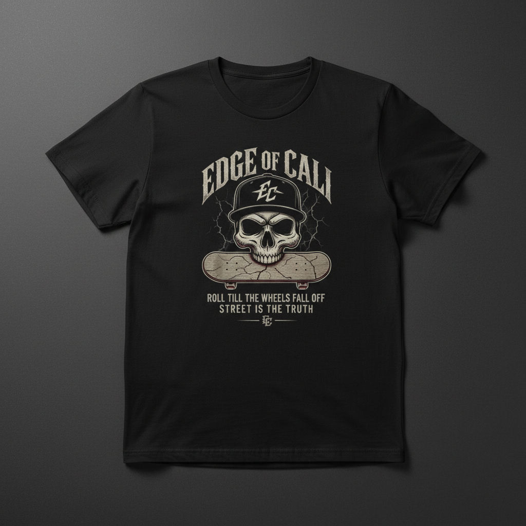 EC Roll Till The Wheels Fall Off Tee