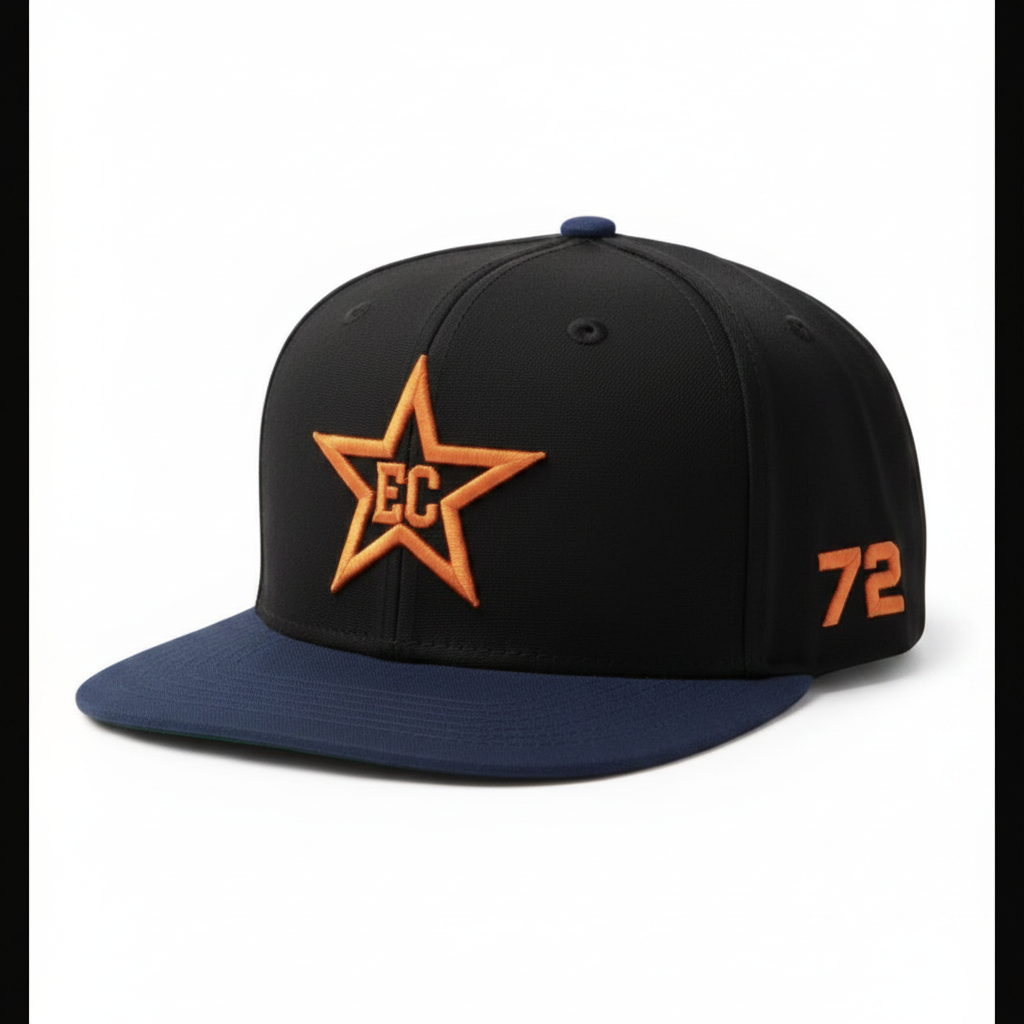 EC Star Fitted — Black/Navy #72