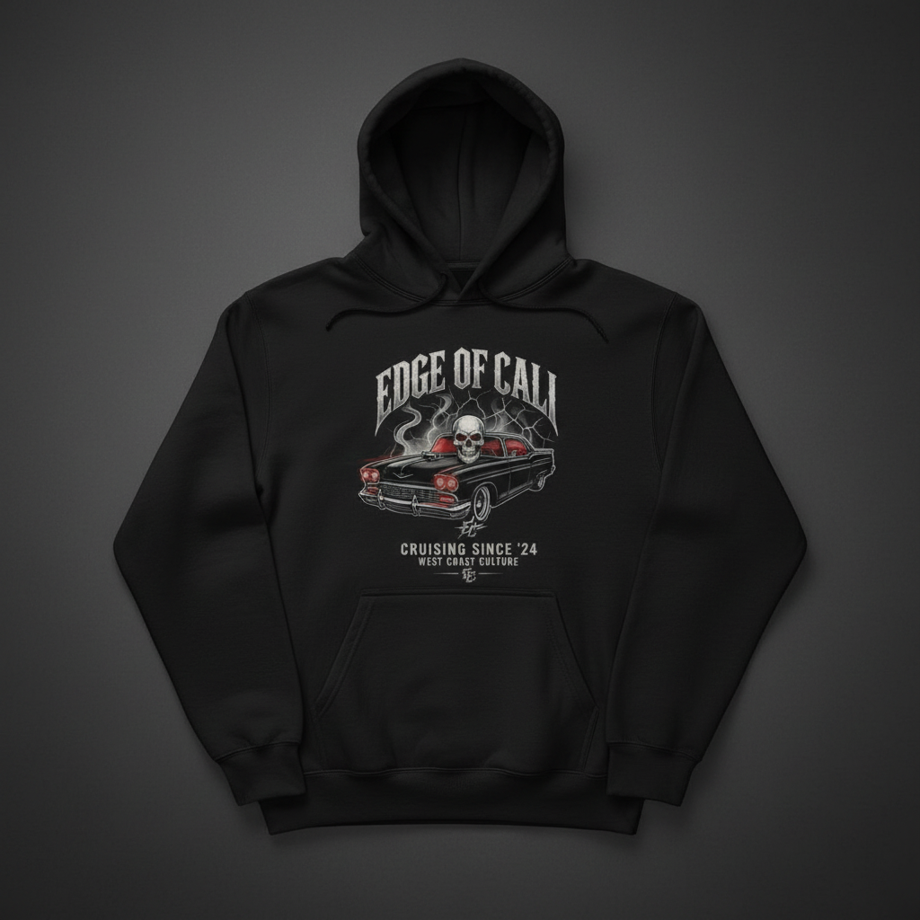 Cruising Since '24 Hoodie — Black