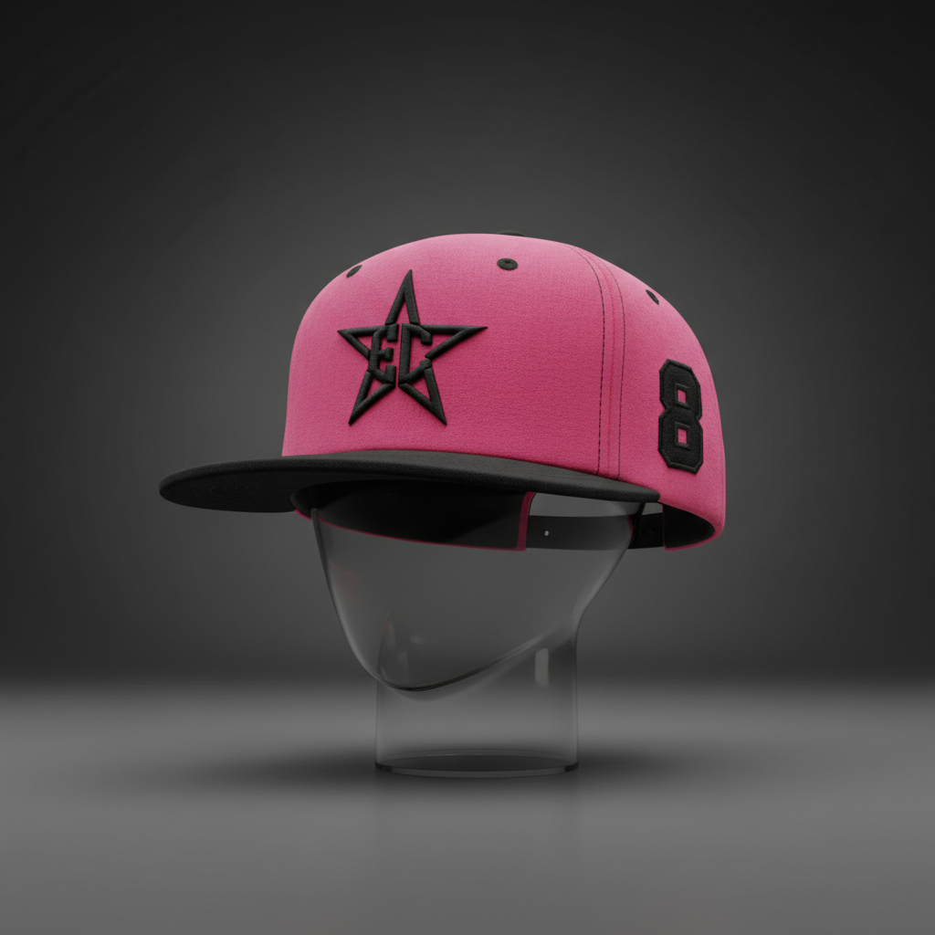 EC Hat — Pink/Black #8