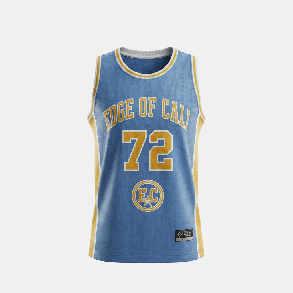 EC Jersey — Powder Blue/Gold #72