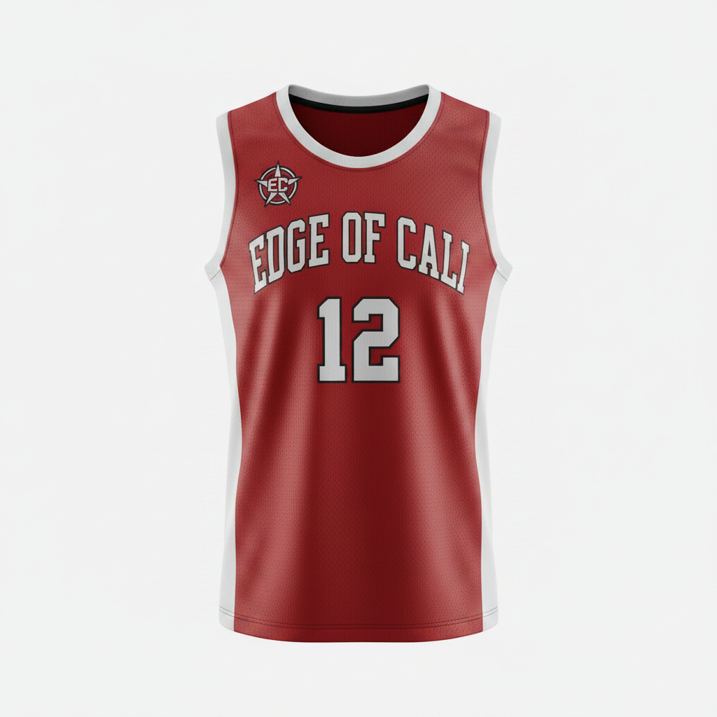 EC Jersey — Red/White #12