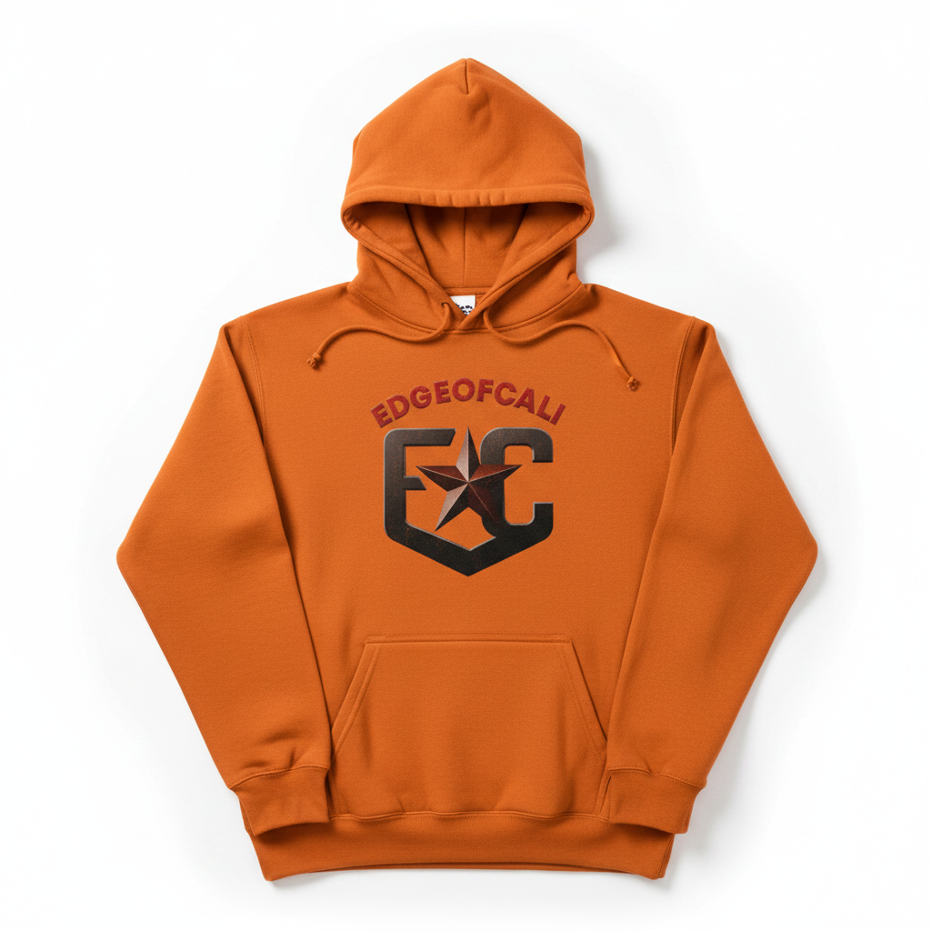 EdgeOfCali Hoodie - Orange