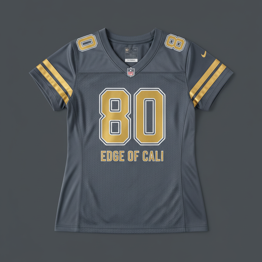 EC Women's Jersey — Slate & Gold #80
