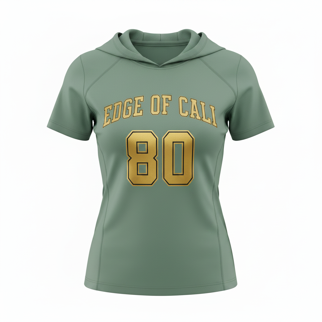 EC Women's Jersey — Sage & Gold #80