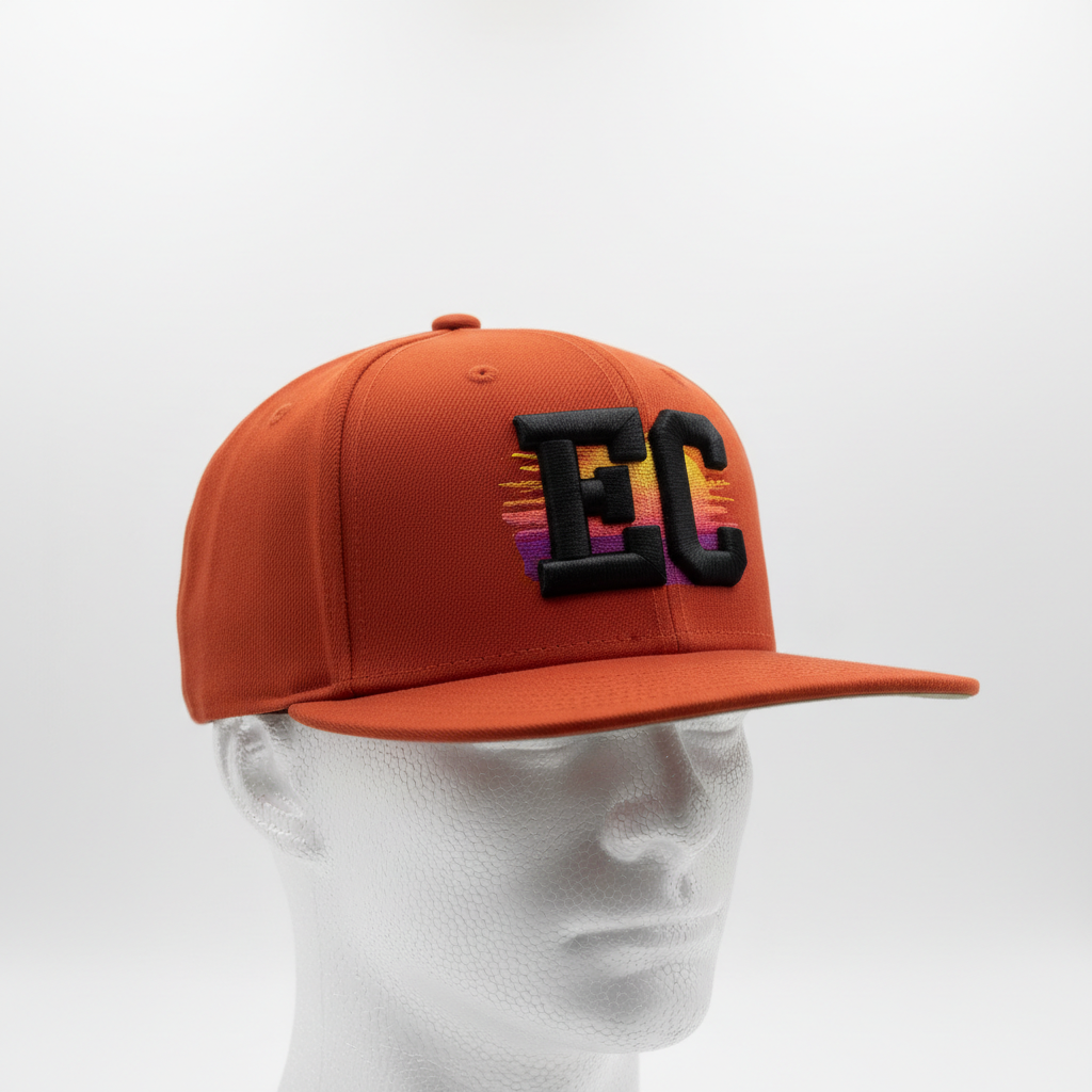 EC Sunset Fitted — Burnt Orange