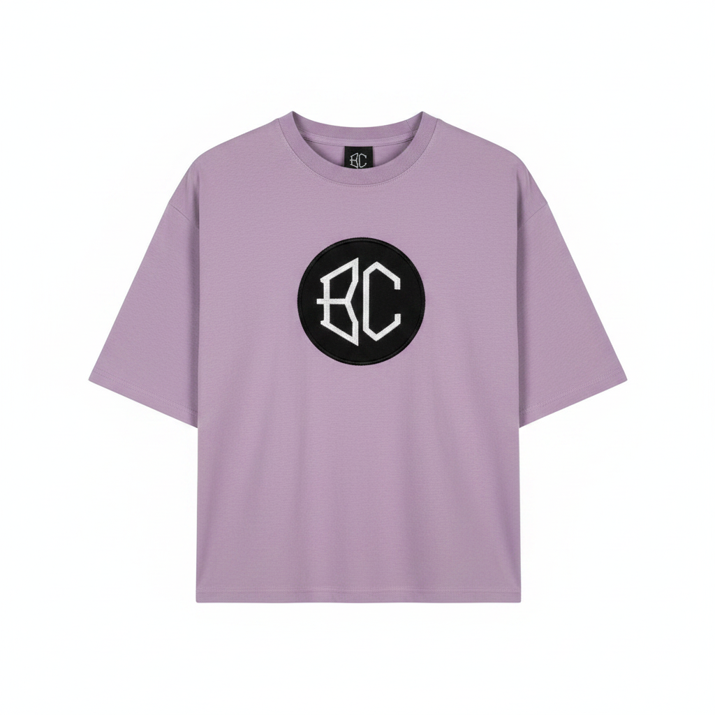 EC Women's Cropped Hoodie — Lavender