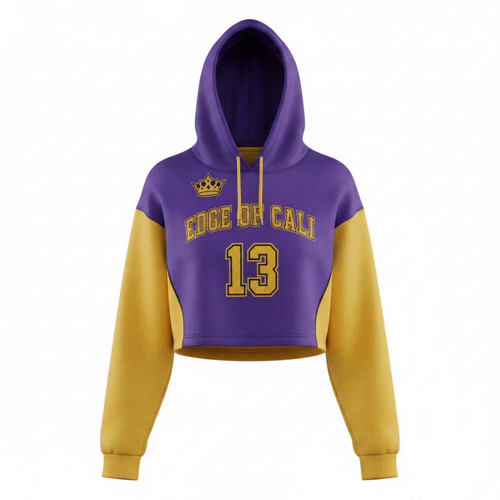 EC Queen Bee Jersey — Purple/Gold #13