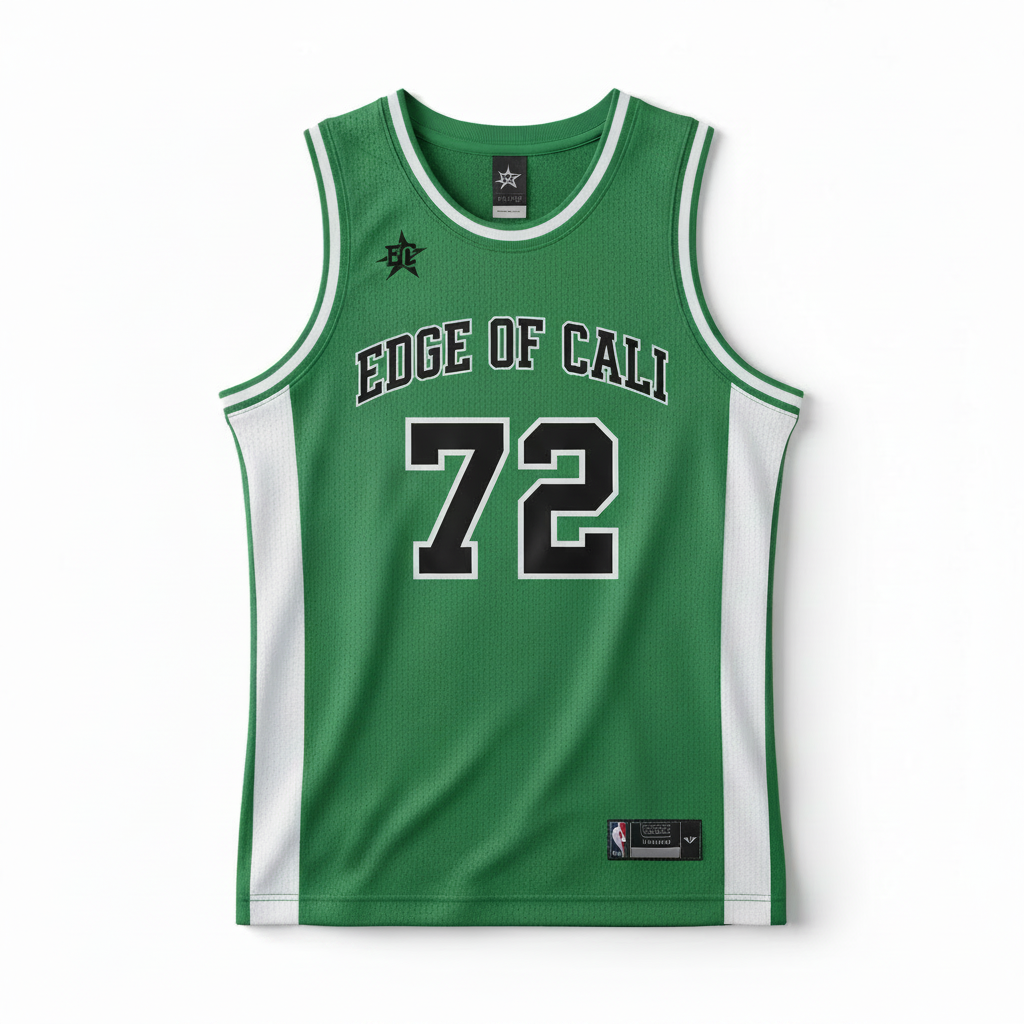 EC Jersey — Kelly Green/Black #72