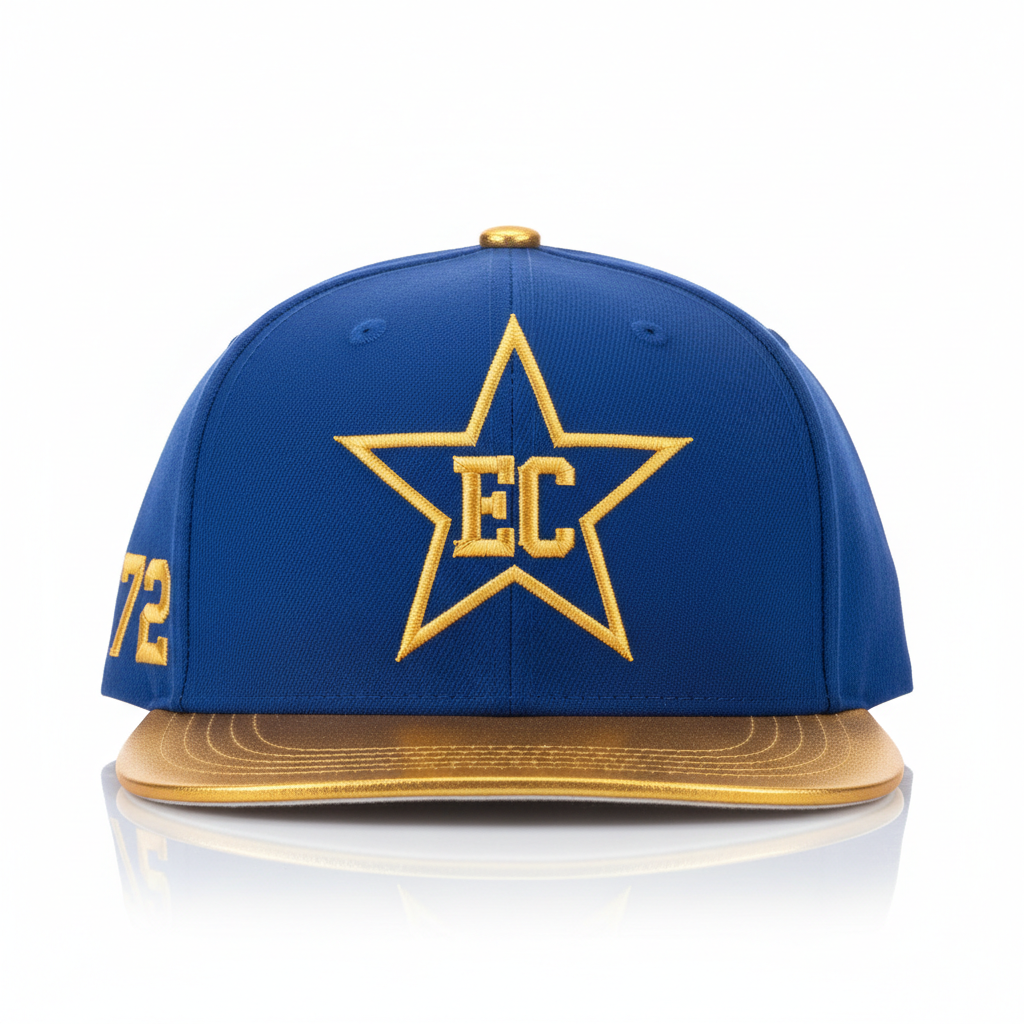 EC Hat — Royal Blue/Gold #72
