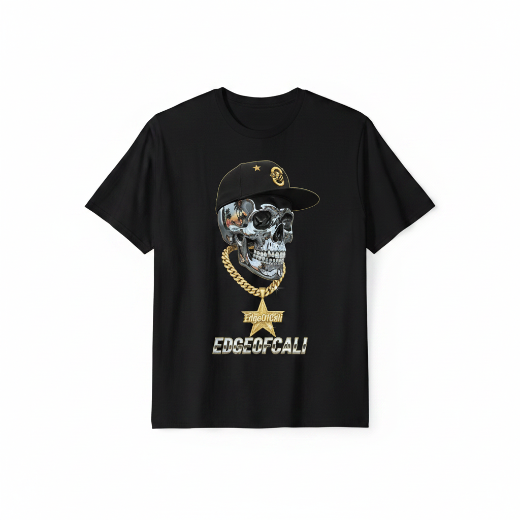 EC Chrome Skull Grill Tee