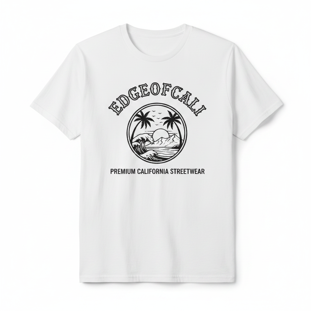 EC Vintage Label Tee - White