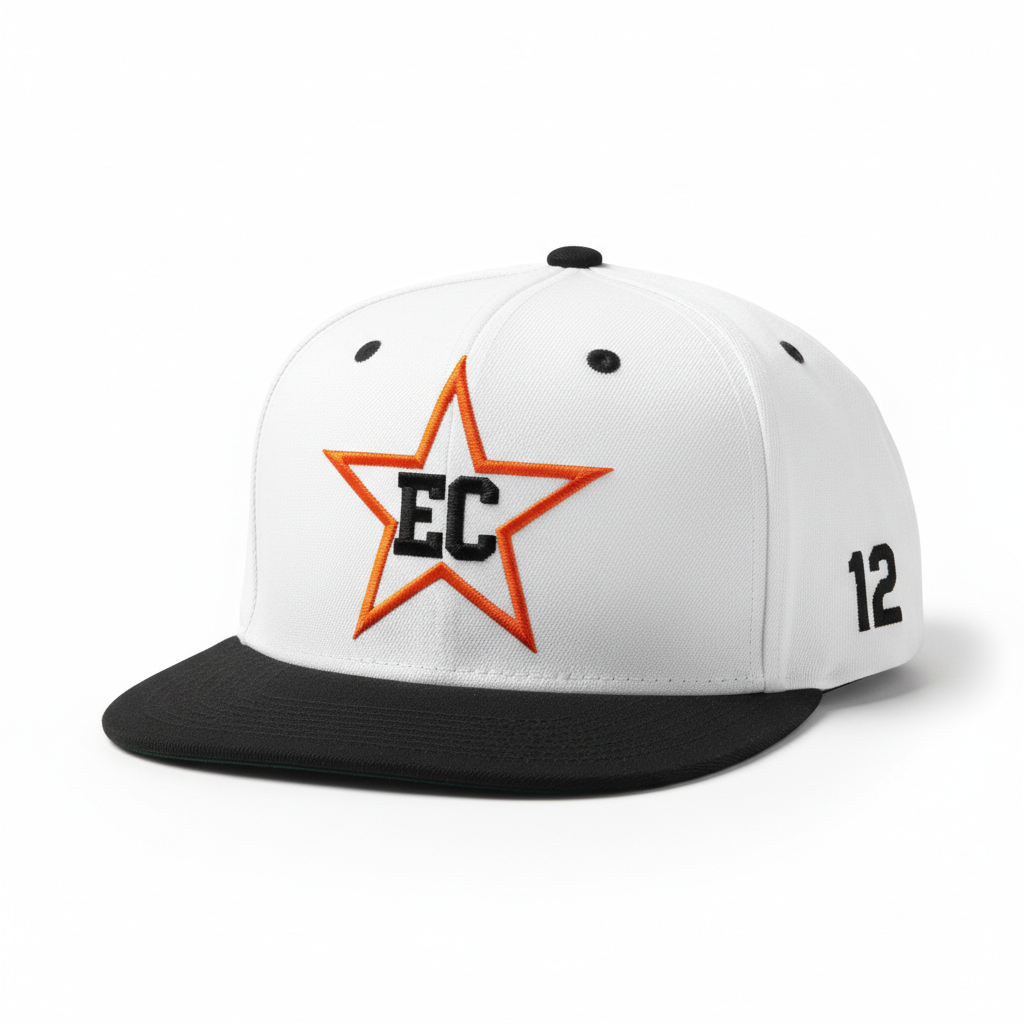 EC Hat — White/Black #12