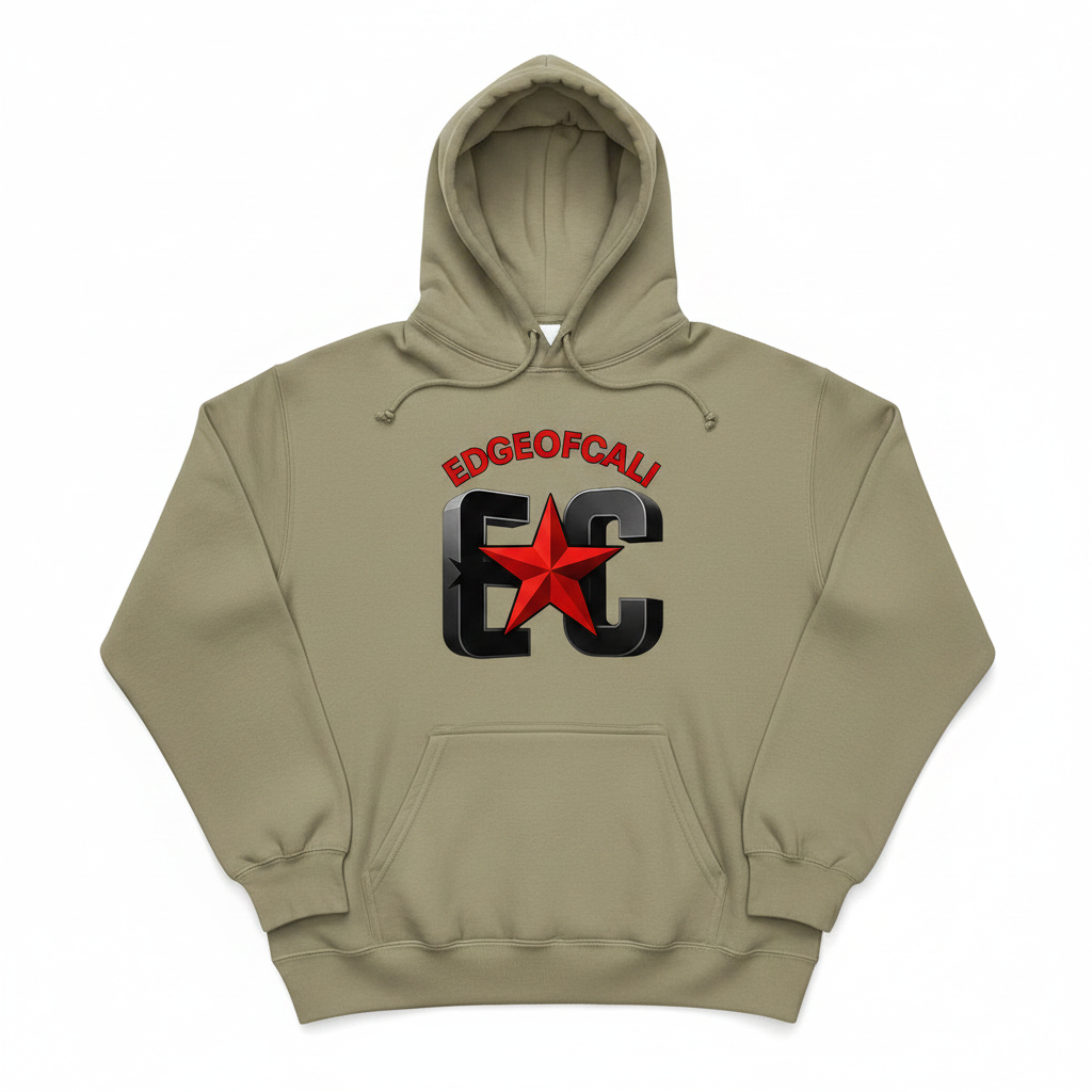 EdgeOfCali Hoodie - Sand