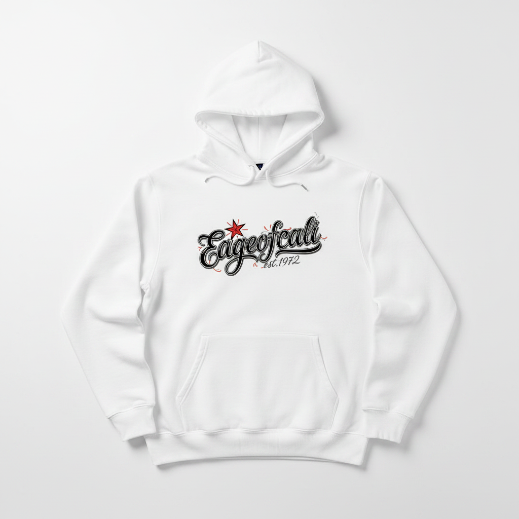 EdgeOfCali Hoodie - White