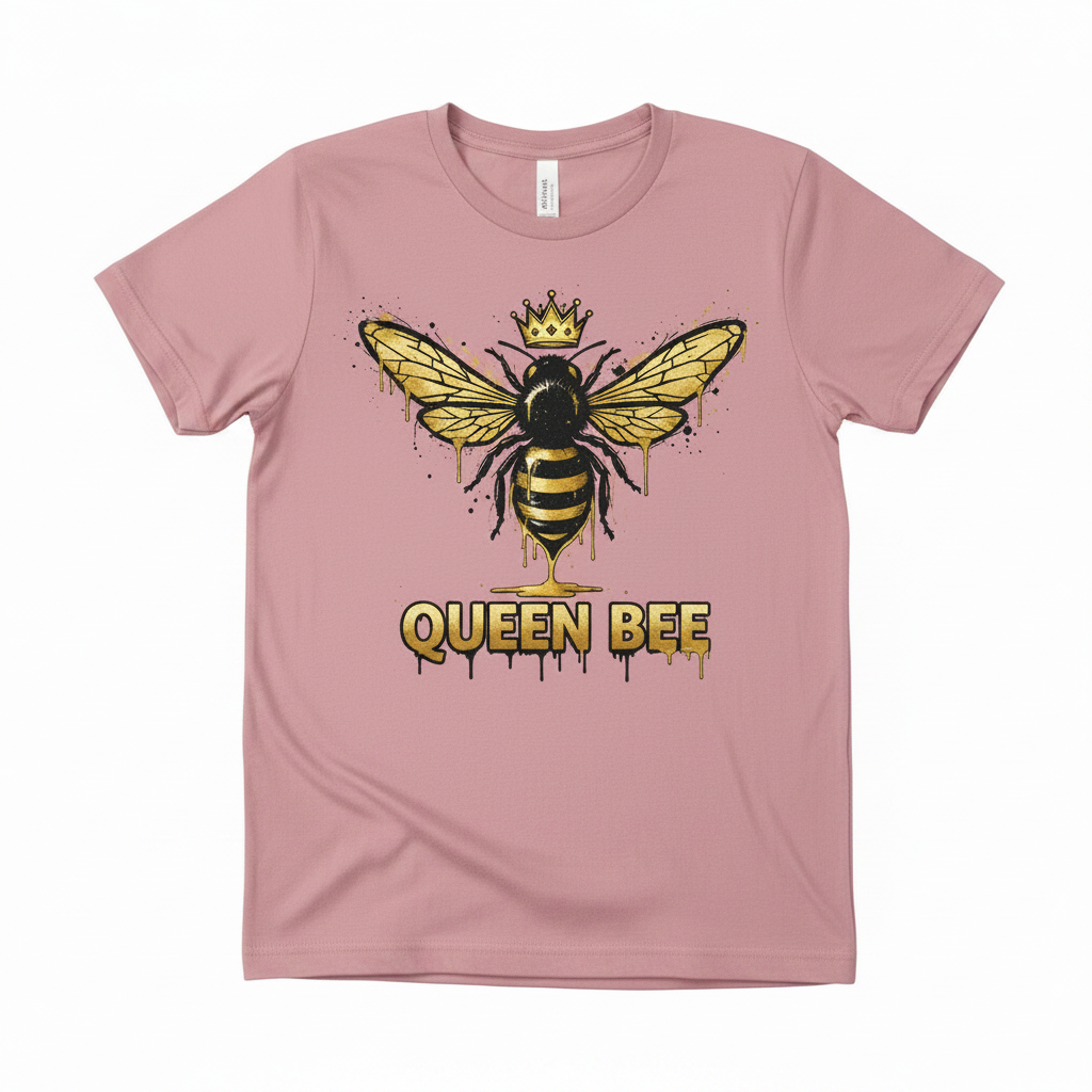 Queen Bee Tee — Blush