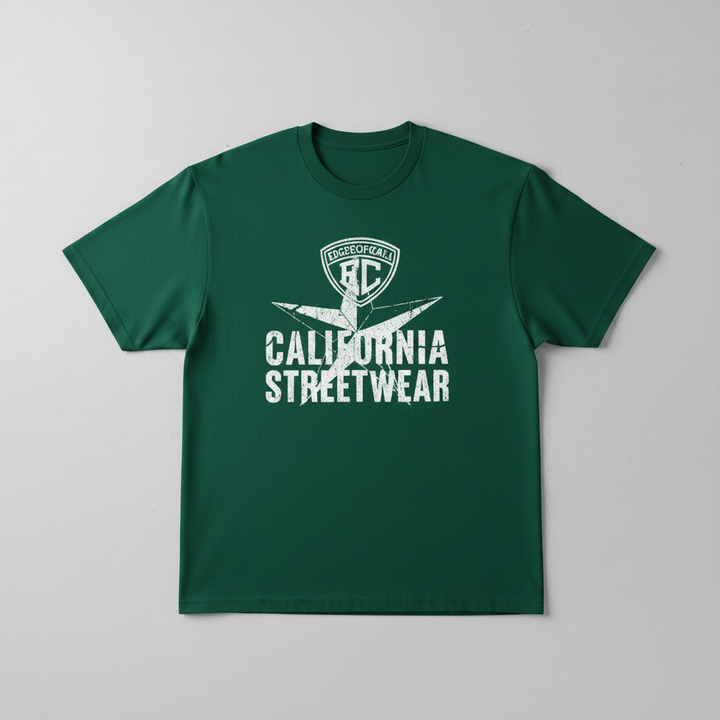 EC Badge Tee — Forest Green