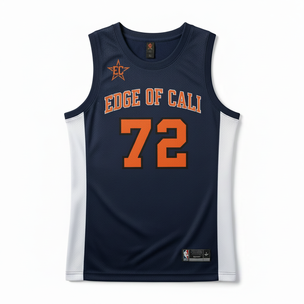 EC Jersey — Navy/Orange #72
