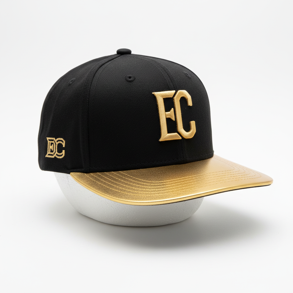 EC Gold Snapback — Black/Gold