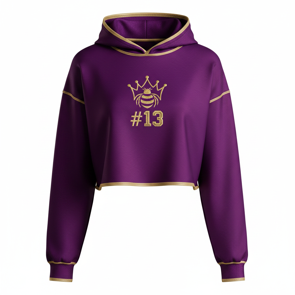 EC Queen Bee Bikini — Purple/Gold