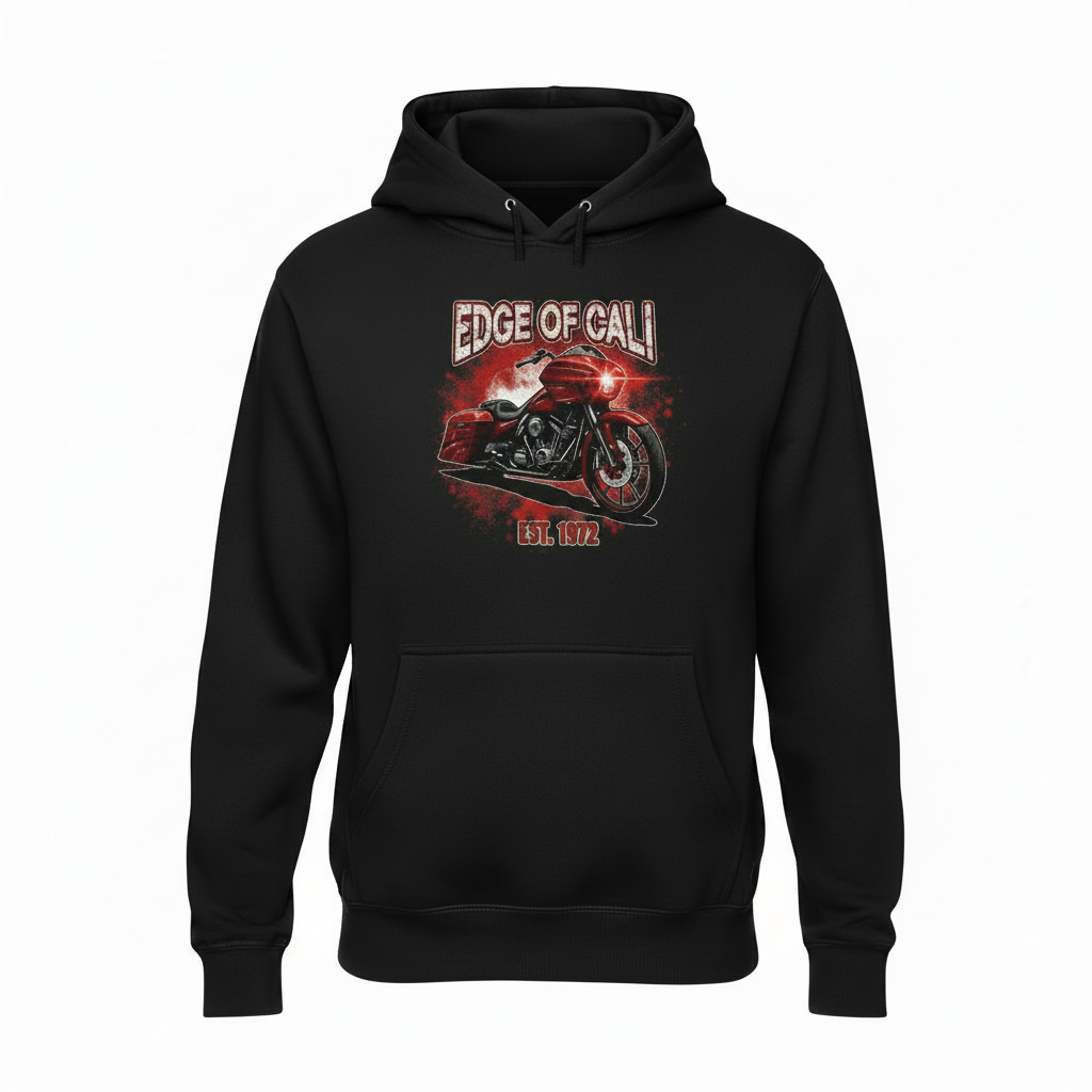 Moto Legend Hoodie — Black