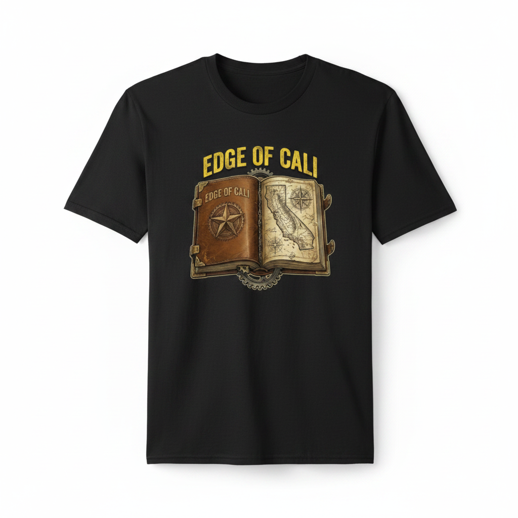 EC California Map Book Tee