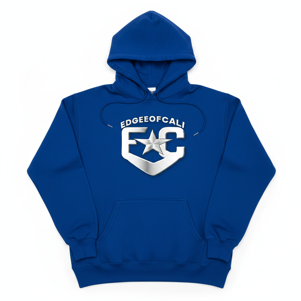 EdgeOfCali Hoodie - Royal Blue