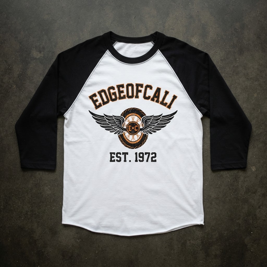 Winged Wheel Baseball Tee