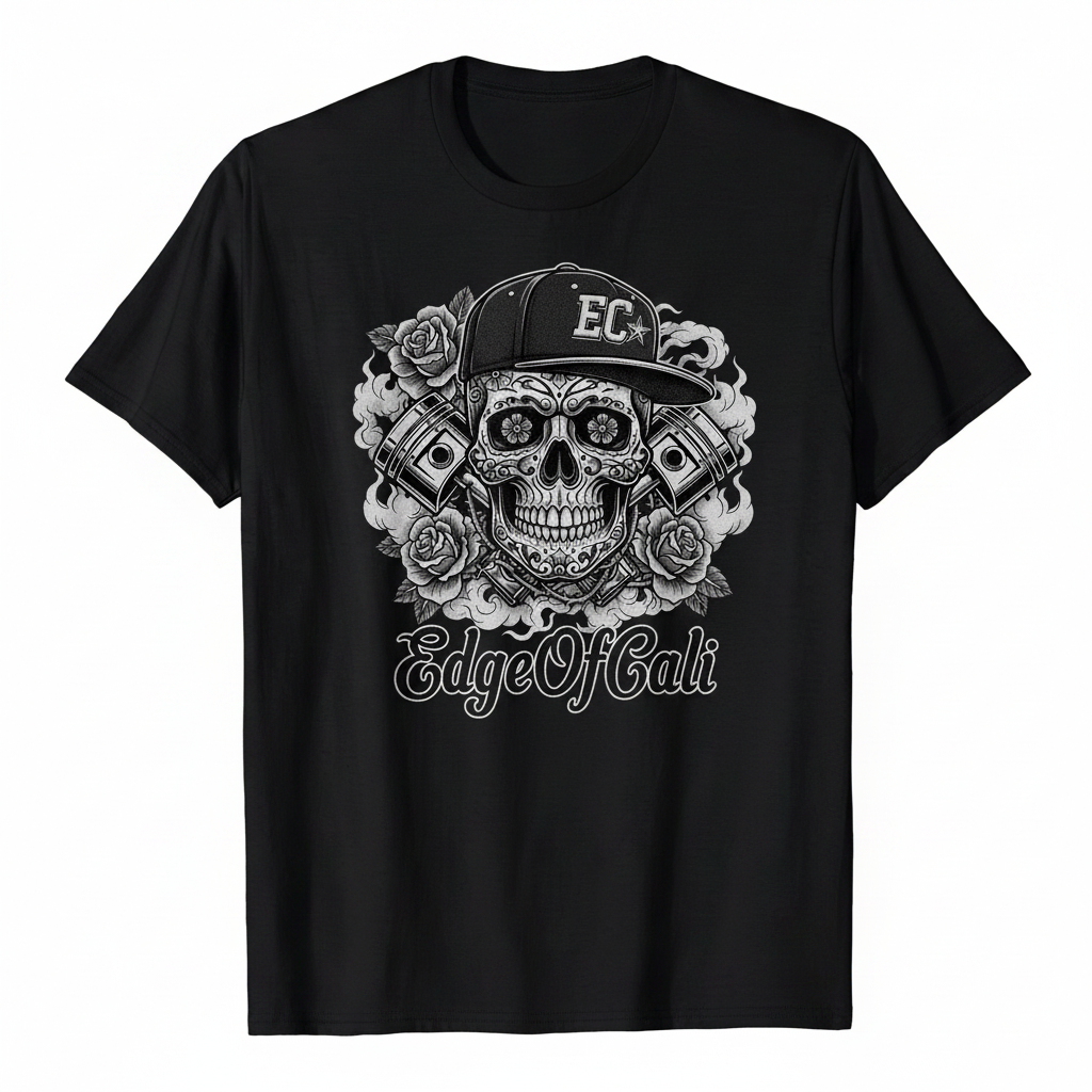 EC Sugar Skull Pistons Tee