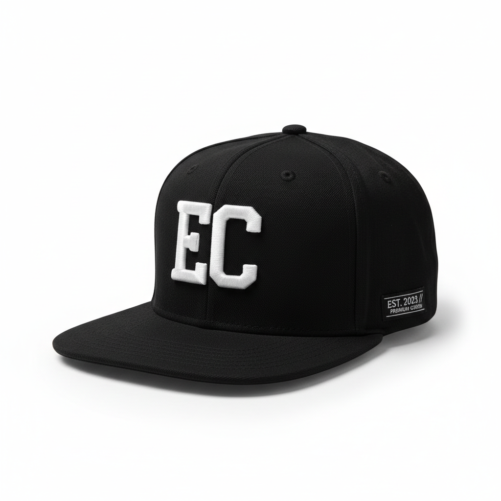 EC Snapback — All Black